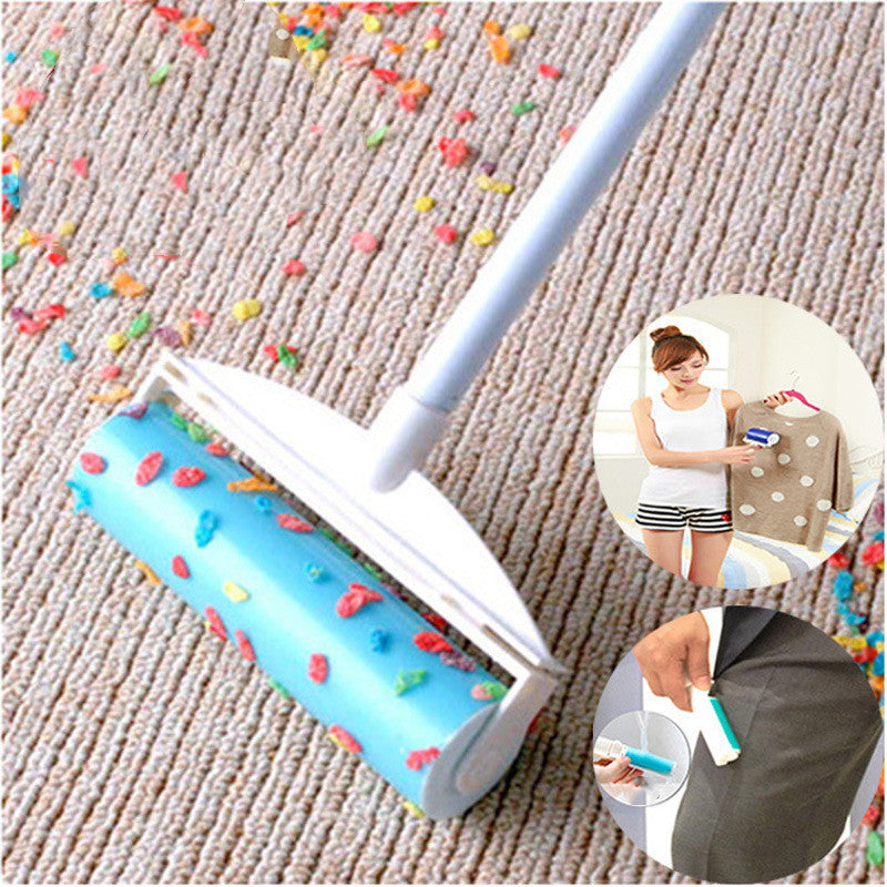 Washing Roller Lent Remover Three-piece Clothing Pet Bed Sheet Hair Removal Brush