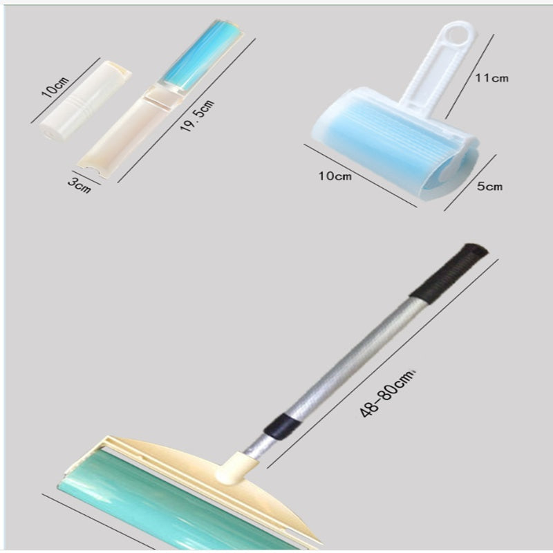 Washing Roller Lent Remover Three-piece Clothing Pet Bed Sheet Hair Removal Brush